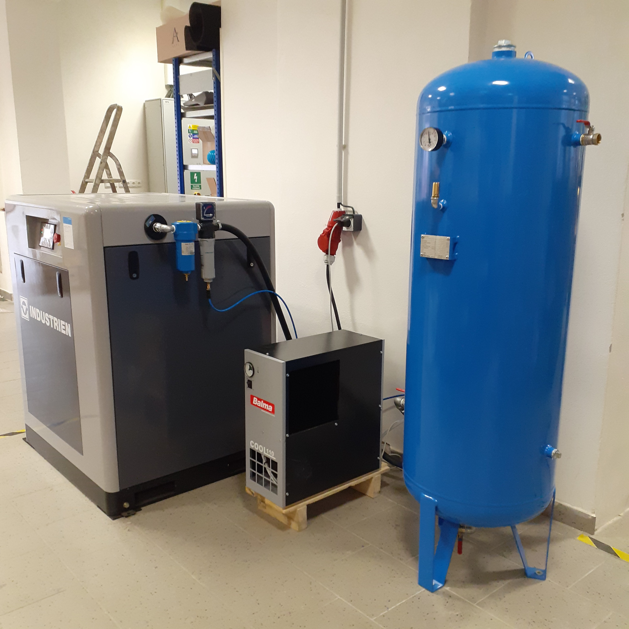 Šroubový kompresor - 11 kW